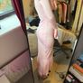 Pink midi dress Image 4