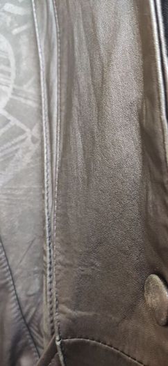 Authentic Vintage Sardar Soft Leather Jacket Rare Embossed Detail  Size 16 (Fits M-L Oversized)