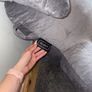 Reading/ bed pillow with detachable neck support Image 3