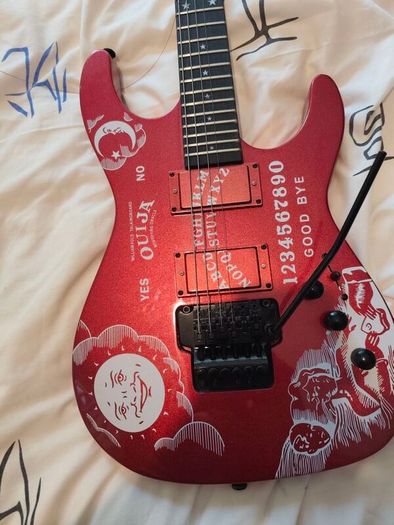 Kirk Hammett electric guitar"ouija" copy