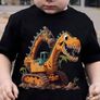Dinosaur Excavator Element Print T -shirt Image 4