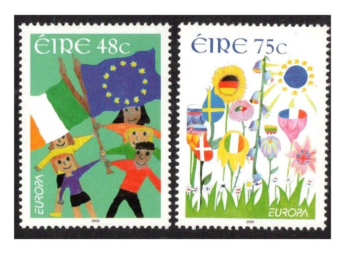 2006 Ireland Europa Children's Commemorative Stamps Mint Never Hinged (MNH)