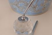 Waterford Crystal Paperweight / Penholder