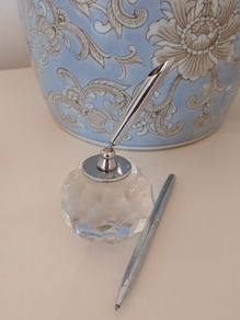 Waterford Crystal Paperweight / Penholder