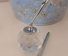 Waterford Crystal Paperweight / Penholder