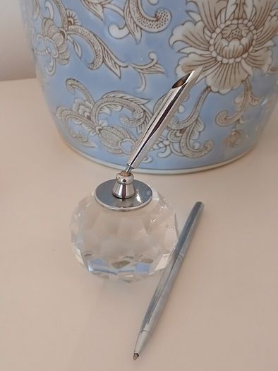 Waterford Crystal Paperweight / Penholder