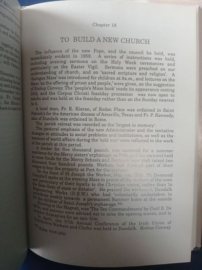 St Patrick's, Dundalk history