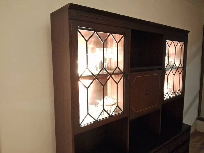 Mahogany Display Cabinet