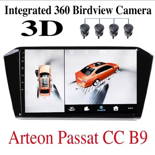 Volkswagen 360 Panoramic Camera/Android Radio