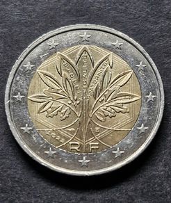 France 2 Euros Coin  2022  liberte egalite  fraternite