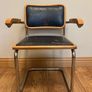 Mid century modern cantilever office chair Image 4
