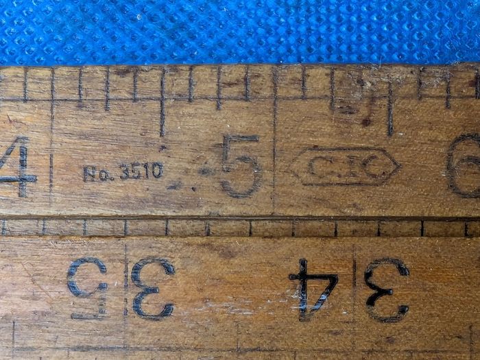 Metric / Imperial Folding Rule