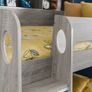Titan Bunk Bed - Grey Oak Image 3