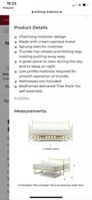Metal Day Bed With Trundle