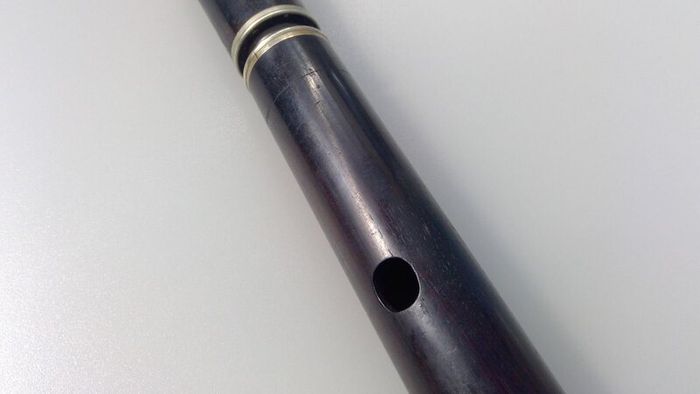 Antique D flute Cocuswood  8 key