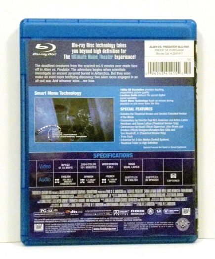 Alien Vs Predator Bluray