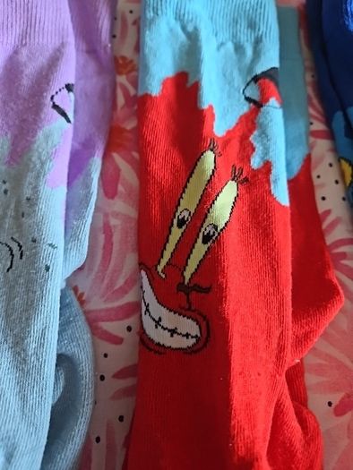 Men's SpongeBob socks. Brand new