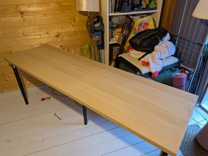 Desk Ikea LAGKAPTEN / OLOV 200cm x 60cmsame