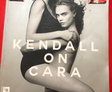 Love Magazine 2015 Kendall on Cara