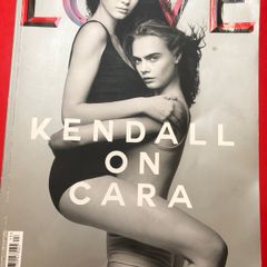 Love Magazine 2015 Kendall on Cara