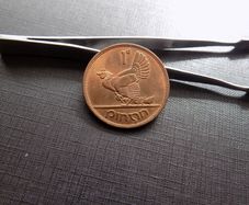Irish Penny 1952.Good Lustre.Hen and Chicks.A / UNC.