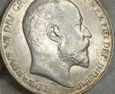 Uncirculated Edward VI 1902 Crown Low mintage Scarce.