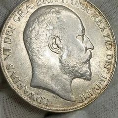 Uncirculated Edward VI 1902 Crown Low mintage Scarce.
