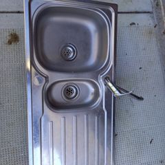 sink and tap with waste