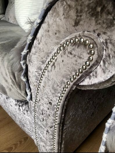 Sofa and swivel Chair