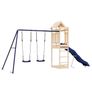 Outdoor Playset Solid Wood Pine Image 2
