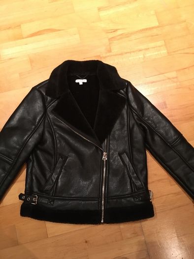 Bluezoo Leather Jacket size 9-10 years