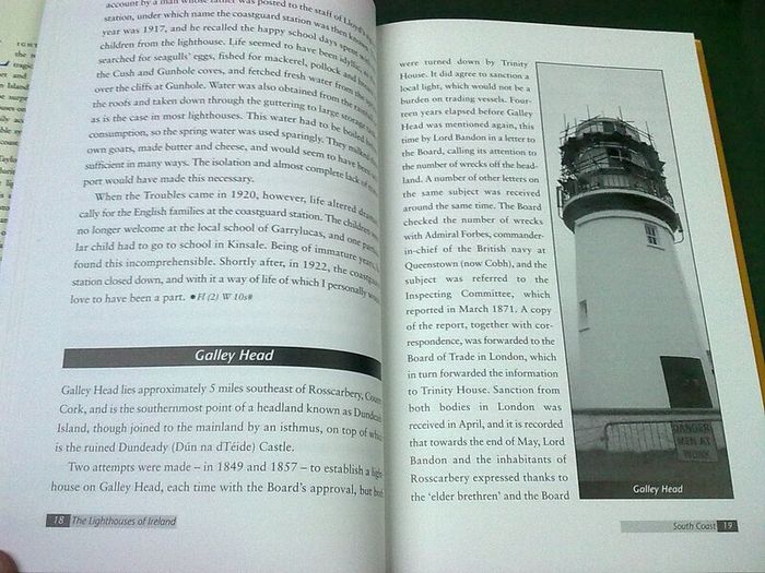 The lighthouses of Ireland A personal history by Richard Taylor Signed Irish