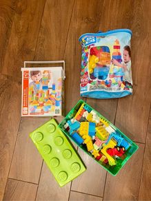 mega, duplo and wonderful bloks