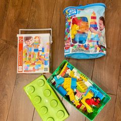 mega, duplo and wonderful bloks
