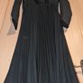 Stunning emerald long sleeve pleated midi dress Image 2