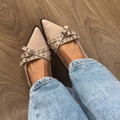 Kitten heel flats