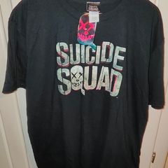 Suicide Squad Men's Logo T-Shirt, black