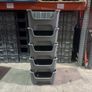 5x open front storage boxes Image 4