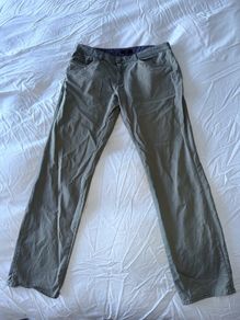 Ted Baker Men's Khaki Green Chinos - size 34R