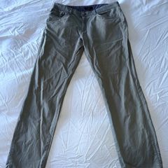 Ted Baker Men's Khaki Green Chinos - size 34R