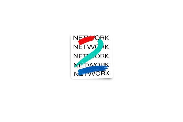 Network 2 1988-1995 Glossy Stickers 3-Pack