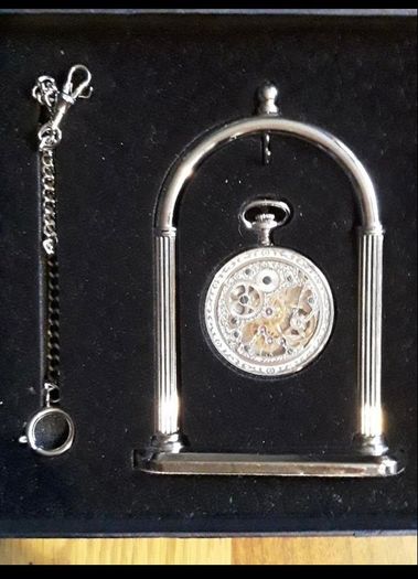 d'Alton Pocket Watch and Stand Set