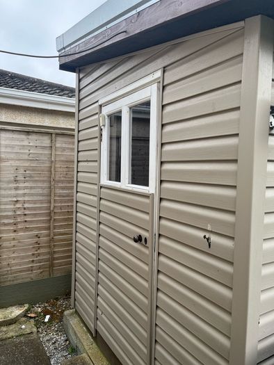 PVC Cladded Shed for sale
