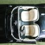 Vintage Bburago Chevrolet Corvette 1957 Convertible Black And White 1/18 Scale Image 9