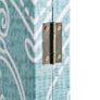 Folding Room Divider 228x170 cm Butterfly Blue Image 4