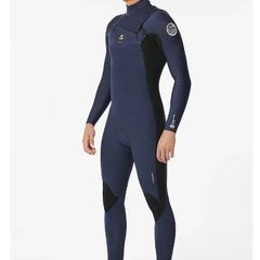 Rip Curl Dawn Patrol 4:3 Warmth Flash Lining Mens Chest Zip Steamer Wetsuit 2024