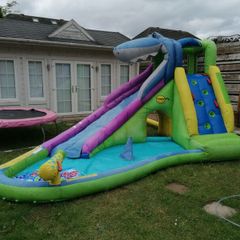 inflatable water slide