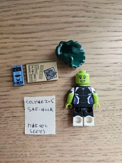 lego colmar2-5 she-hulk, collectible marvel series