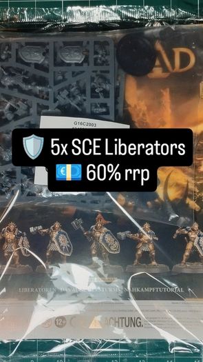 Warhammer Age of Sigmar Stormcast Eternals Liberators x5