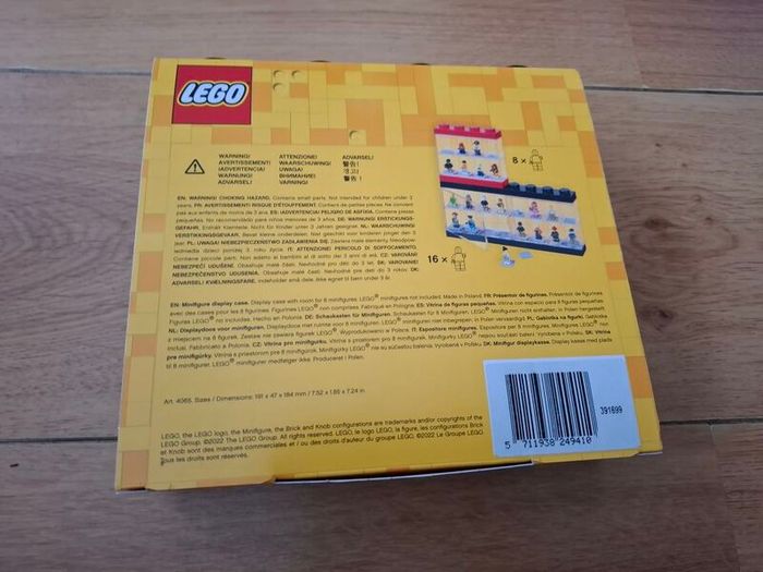 Lego 4065 Display Case 8   - black